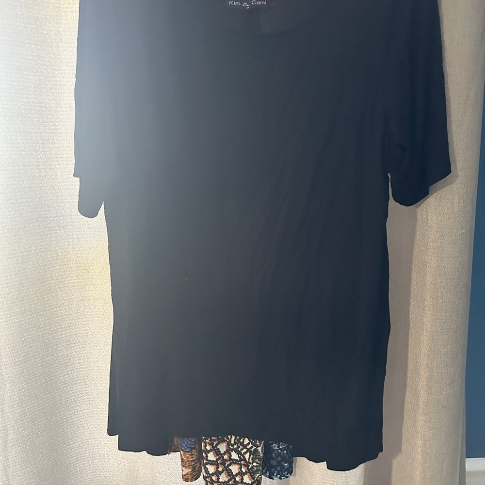 Kim & Cami Shirt with Beautiful Back Pattern